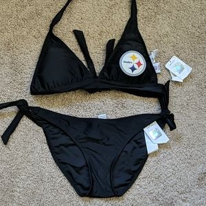 (NWT) Steelers Bathing Suit/ Bikini